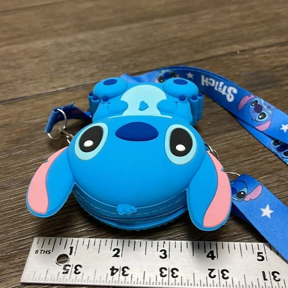 Disney Lilo & Stitch Silicone Crossbody Bag Cartoon Character